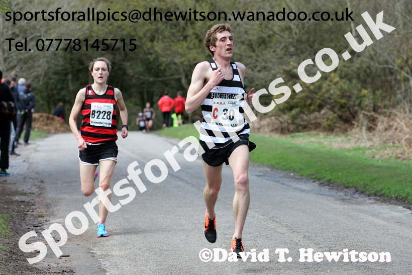 Senior mens English National 12 Stage Road Relay, 2016 English National 12 and 6 Stage Road Relays, Sutton Coldfield, Birmingham. Photo: David T. Hewitson/Sports for All Pics